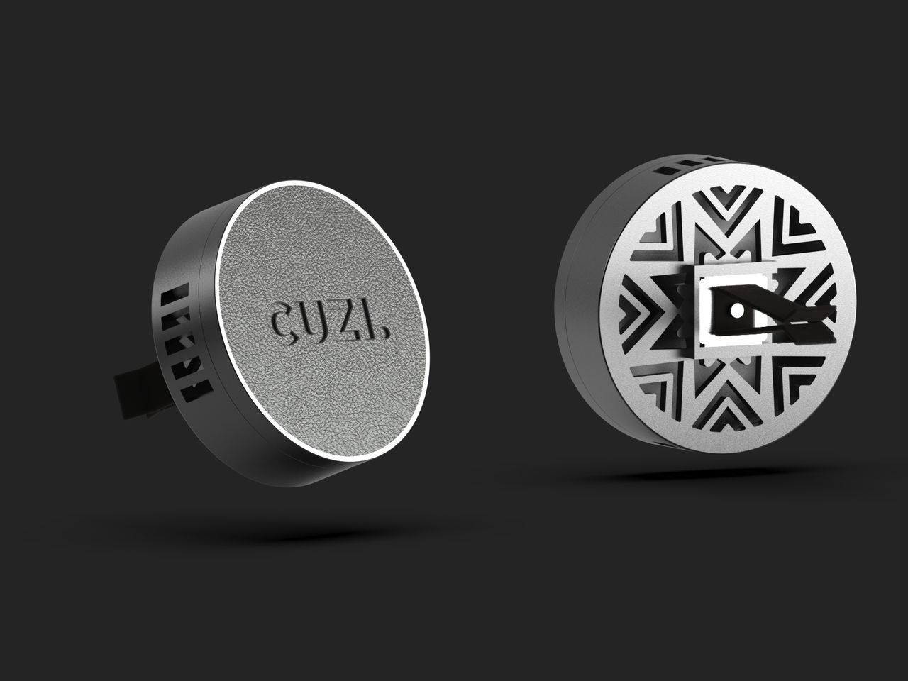 Exclusive Cuzi. Metalen Autoparfum