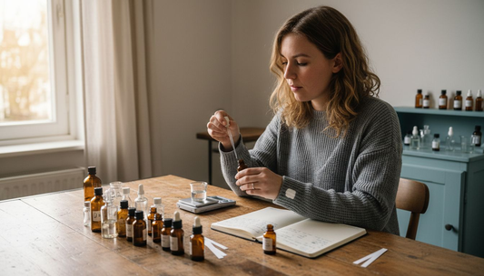 Vrouw maakt haar eigen autoparfum gewoon thuis